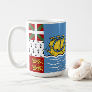 Saint Pierre and Miquelon flag Coffee Mug