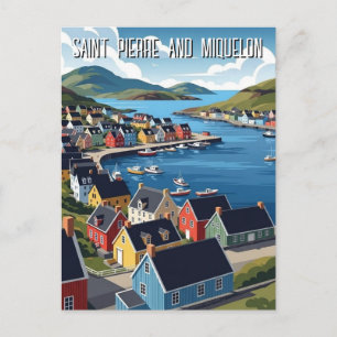 Saint Pierre and Miquelon Postcard