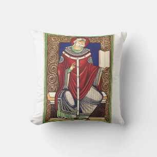  Saint Pope Gregory the Great Throw Pillow