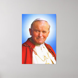 Saint Pope John Paul II Canvas Print