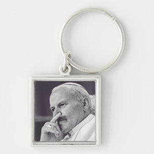 Saint Pope John Paul II Keychain
