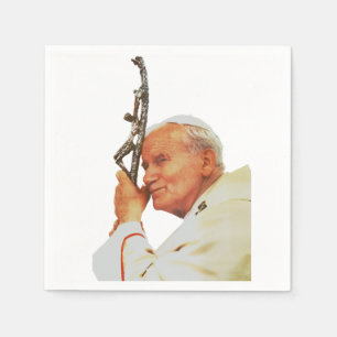 Saint Pope John Paul II Napkin