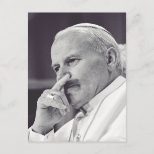 Saint Pope John Paul II  Postcard