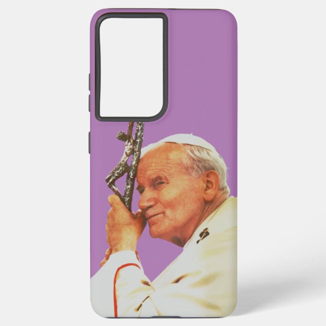 Saint Pope John Paul II Samsung Galaxy S21+ Case (Back)