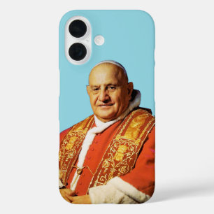 Saint Pope John XXIII head of the Catholic Church iPhone 16 Case