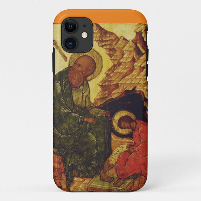 Saint Prochorus and Saint John the Evangelist Case-Mate iPhone Case (Back)