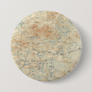 Saint Regis Canoe Area Details in the Adirondacks 3 Inch Round Button