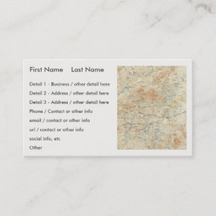 Saint Regis Canoe Area Details in the Adirondacks  Business Card