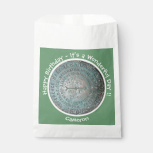 Saint Regis Mountain USGS Benchmark Party Items Favour Bag
