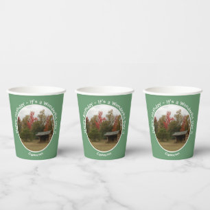 Saint Regis Mountain USGS Benchmark Party Items Paper Cups