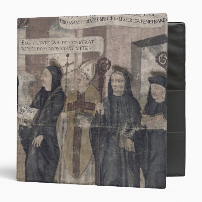 Saint Robert and various Benedictine Binder (Front/Inside)