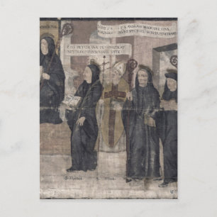 Saint Robert and various Benedictine Postcard