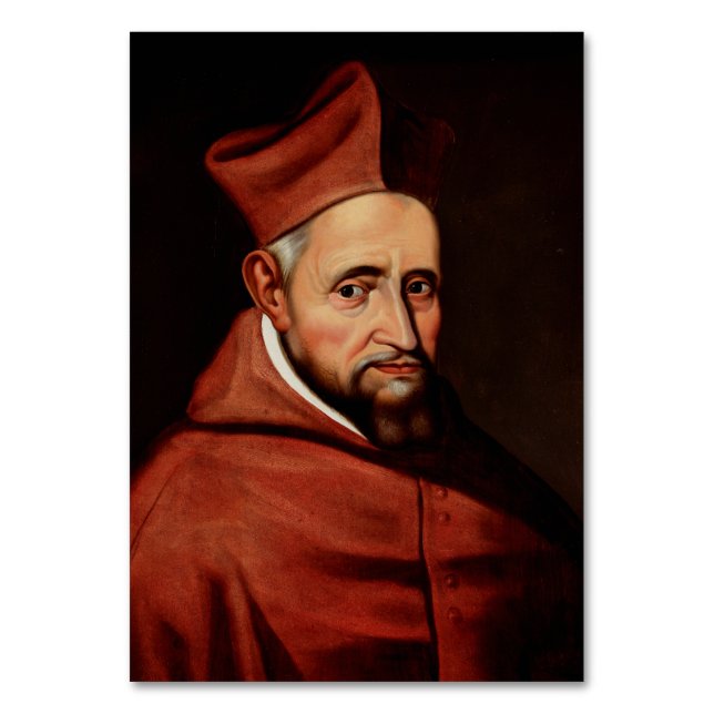 Saint Robert Bellarmin Table Number (Front)