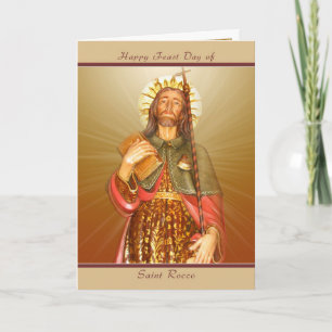 Saint Rocco Feast Day - Blank Note Card