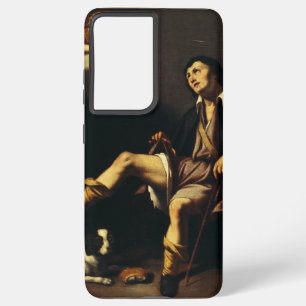 Saint Roch and the Angel by Guy François Samsung Galaxy Case