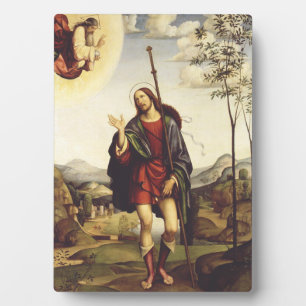 Saint Roch by Francesco Francia  Plaque