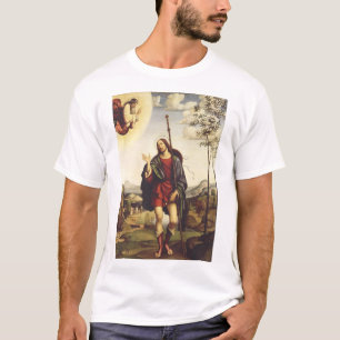 Saint Roch by Francesco Francia  T-Shirt