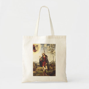 Saint Roch by Francesco Francia Tote Bag