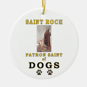 SAINT ROCH CERAMIC ORNAMENT