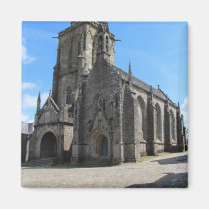 Saint Ronan church in Locronan Magnet