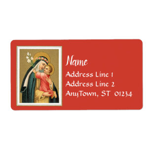 Saint Rose de Lima et le Christ Enfant (M 023)
