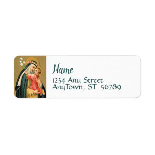 Saint Rose de Lima et le Christ Enfant (M 023)