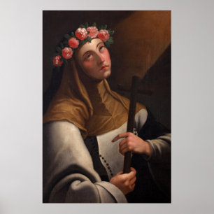 SAINT ROSE OF LIMA POSTER
