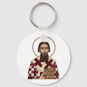 Saint Sava East Europian Church Orthodox Keychain