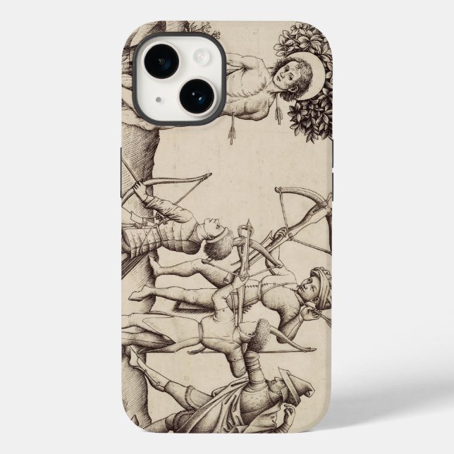 Saint Sebastian Captain of the Praetorian Case-Mate iPhone Case (Back)