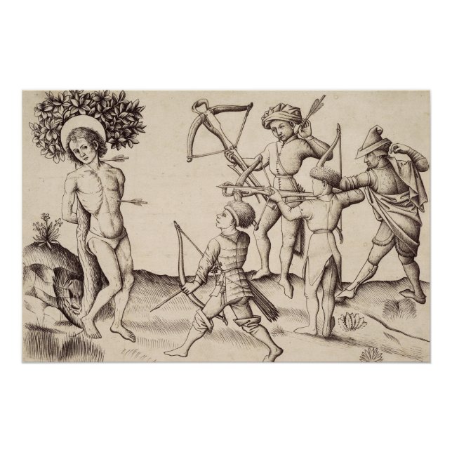Saint Sebastian Captain of the Praetorian Poster (Front)