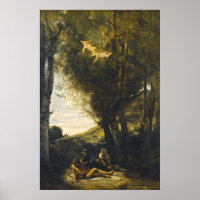 Saint Sebastian - Jean-Baptiste- Corot Fine Art