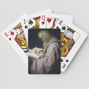 Saint Simon  Peter Paul Rubens oil portrait Playing Cards