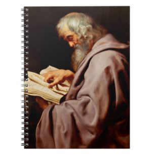 Saint Simon the Zealot by Peter Paul Rubens Notebook