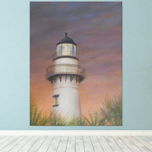 Saint Simons Island Lighthouse - Canvas Print
