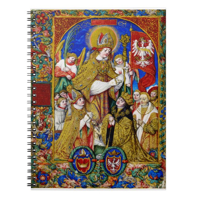 Saint Stanislaus Bishop and Martyr Notebook (Front)