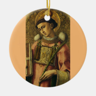 Saint Stephen Apostle of the Seventy Protomartyr Ceramic Ornament