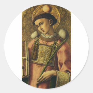 Saint Stephen Apostle of the Seventy Protomartyr Classic Round Sticker