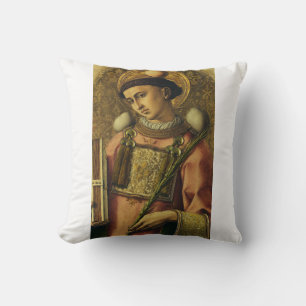 Saint Stephen Apostle of the Seventy Protomartyr Throw Pillow
