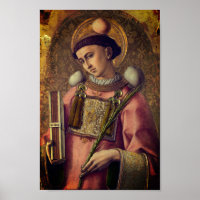 Saint Stephen (by Carlo Crivelli, 1476)