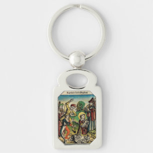 Saint Stephen Protomartyr First Martyr Keychain