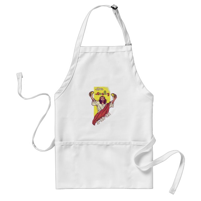 Saint Taco Twosday 2-22-22 Standard Apron (Front)