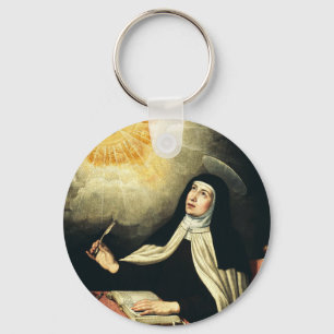 Saint Teresa of Avila Keychain