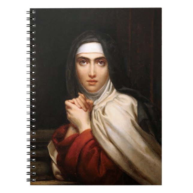 Saint Teresa of Avila Reformer and Teacher of Pray Notebook (Front)