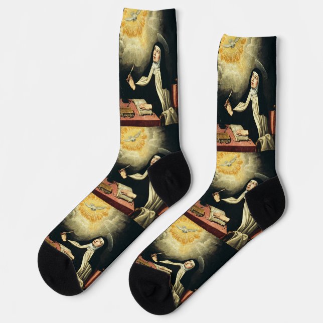 Saint Teresa of Avila Socks (Left)