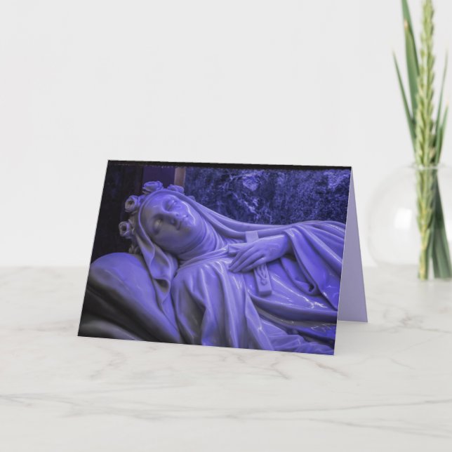 saint thérèse de lisieux carte de voeux (Devant)