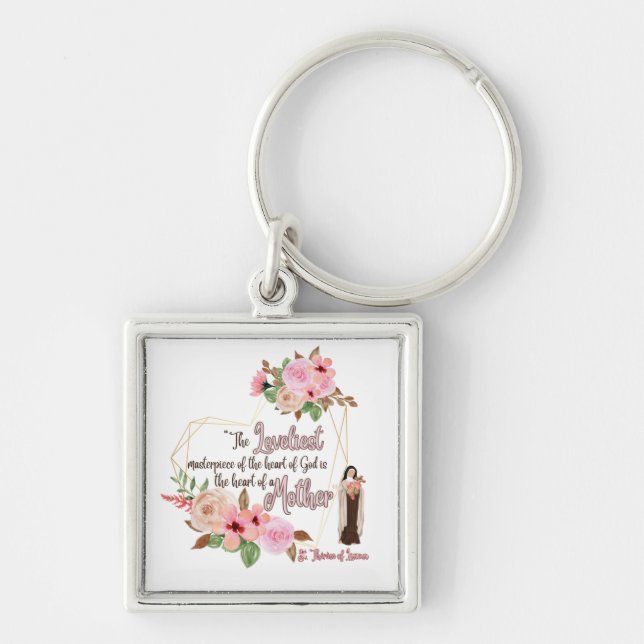 Saint Therese Keychain (Front)
