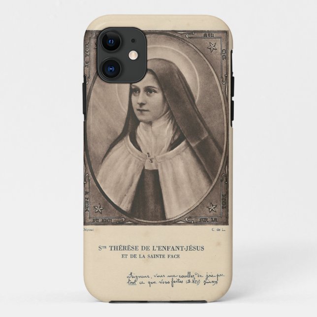 Saint Therese Of Lisieux Case-Mate iPhone Case (Back)