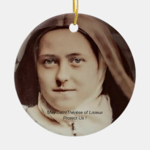 Saint Therese Of Lisieux Ceramic Ornament