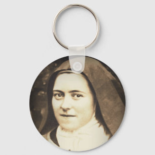 SAINT THERESE OF LISIEUX KEYCHAIN