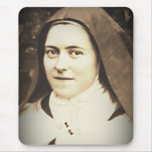 SAINT THERESE OF LISIEUX MOUSE PAD